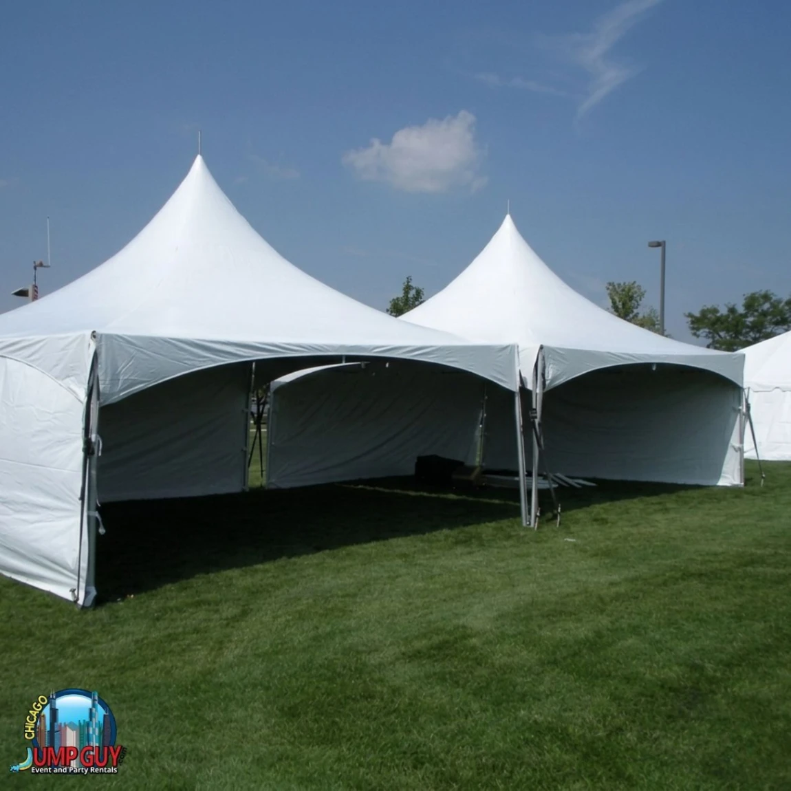 High Peak Frame Tent rental for Orland Park IL events in ZIP code 60462
