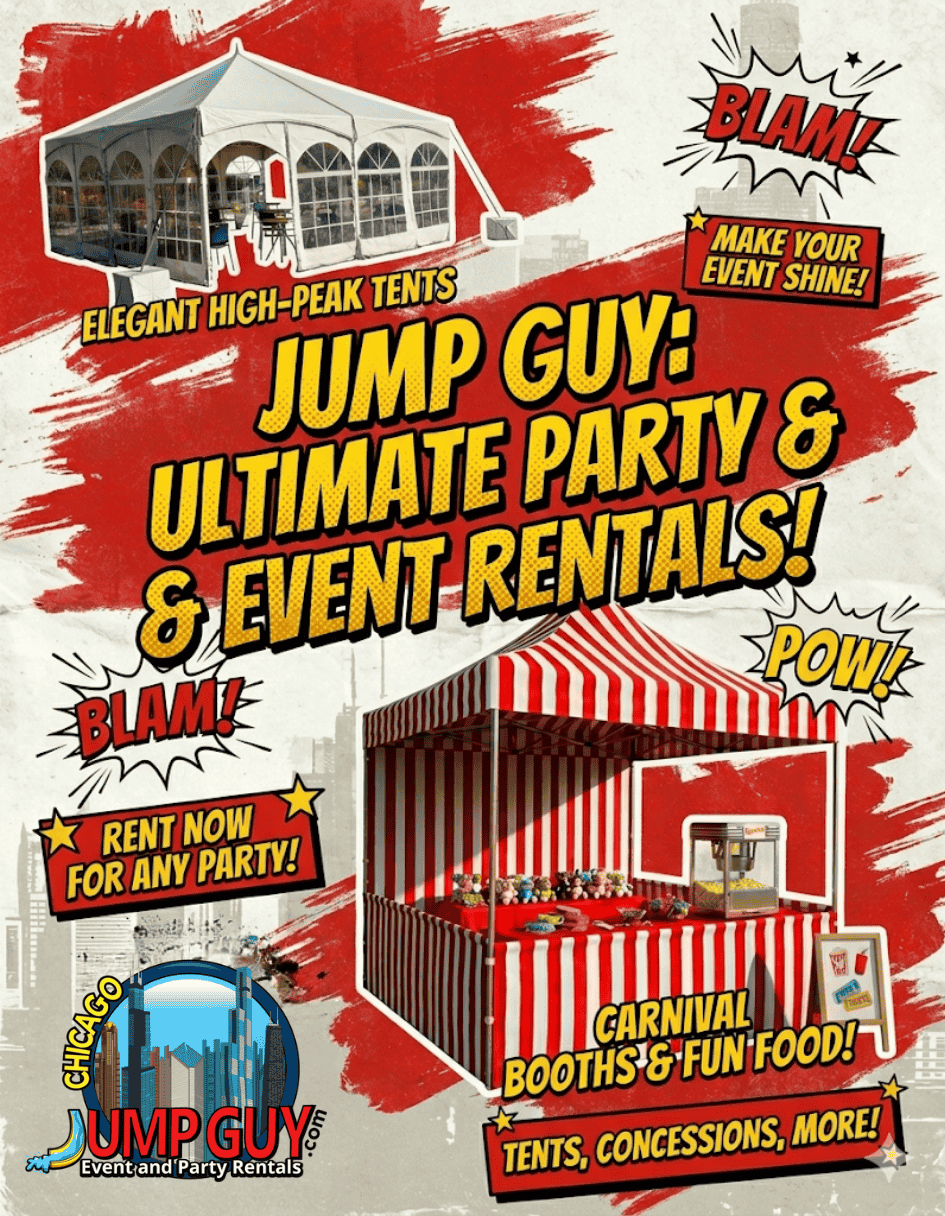 Tent rental for Orland Park IL events in ZIP code 60462