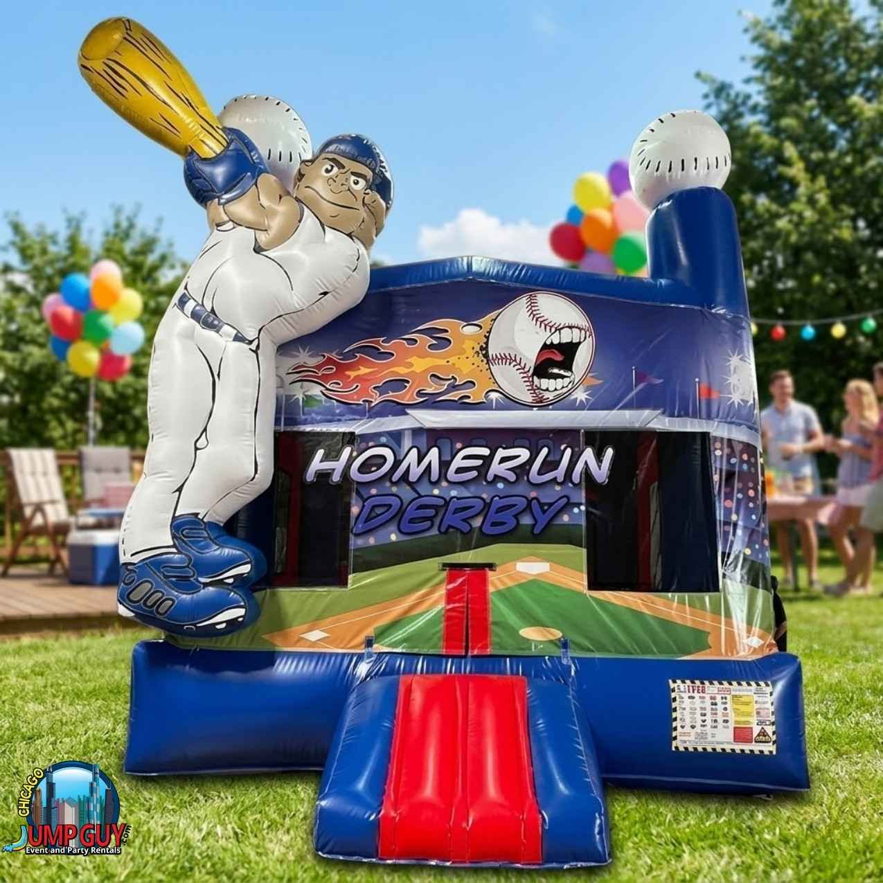 Chicago Baseball Jump Bounce House Rental in Orland Park IL