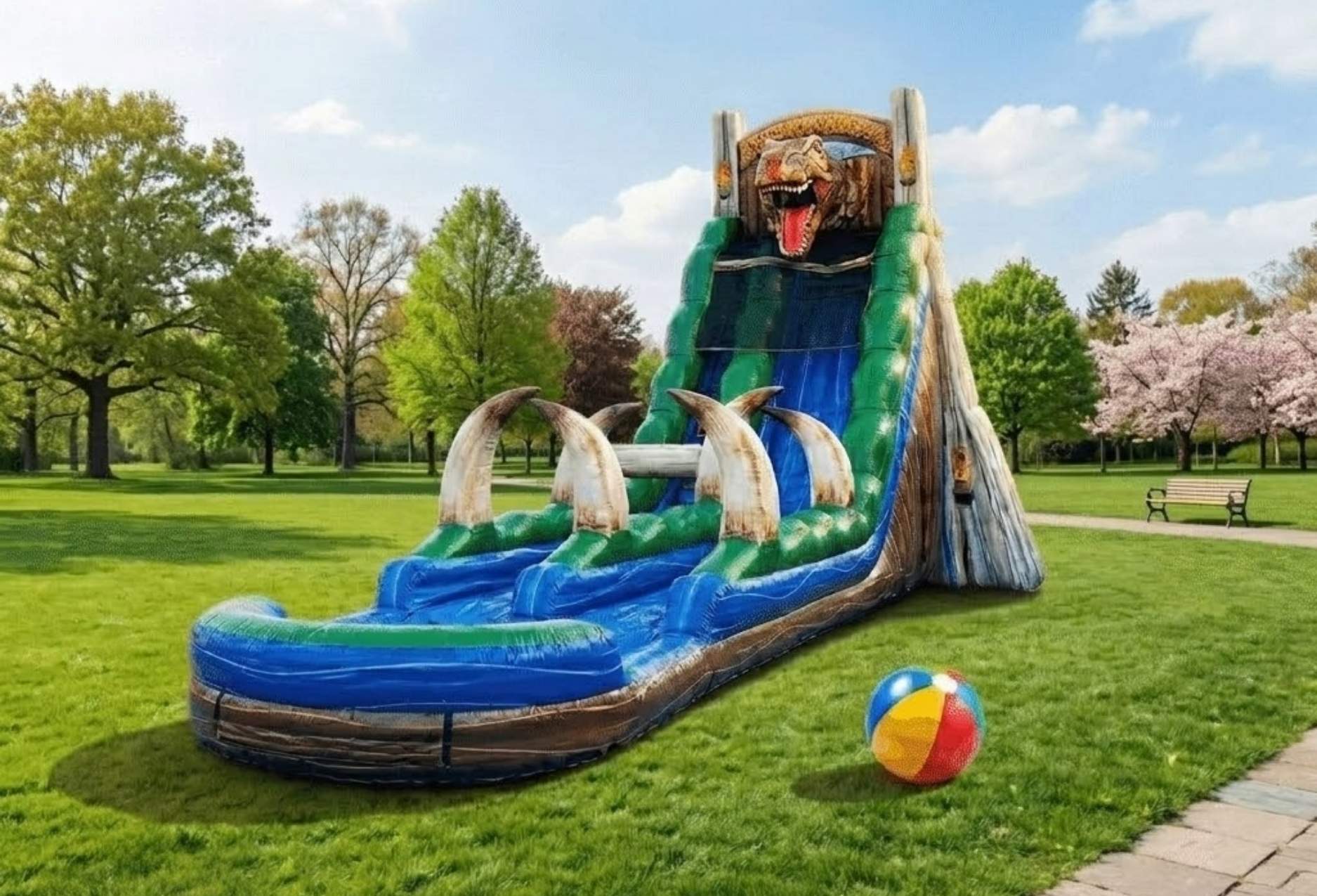 Dual Lane Racing Water Slide District For Events In Zip Code rental for Orland Park IL events in ZIP code 60462