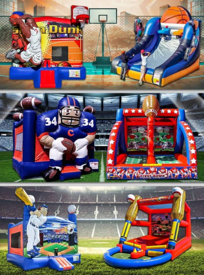 Inflatable Interactive Games rental for Orland Park IL events in ZIP code 60462