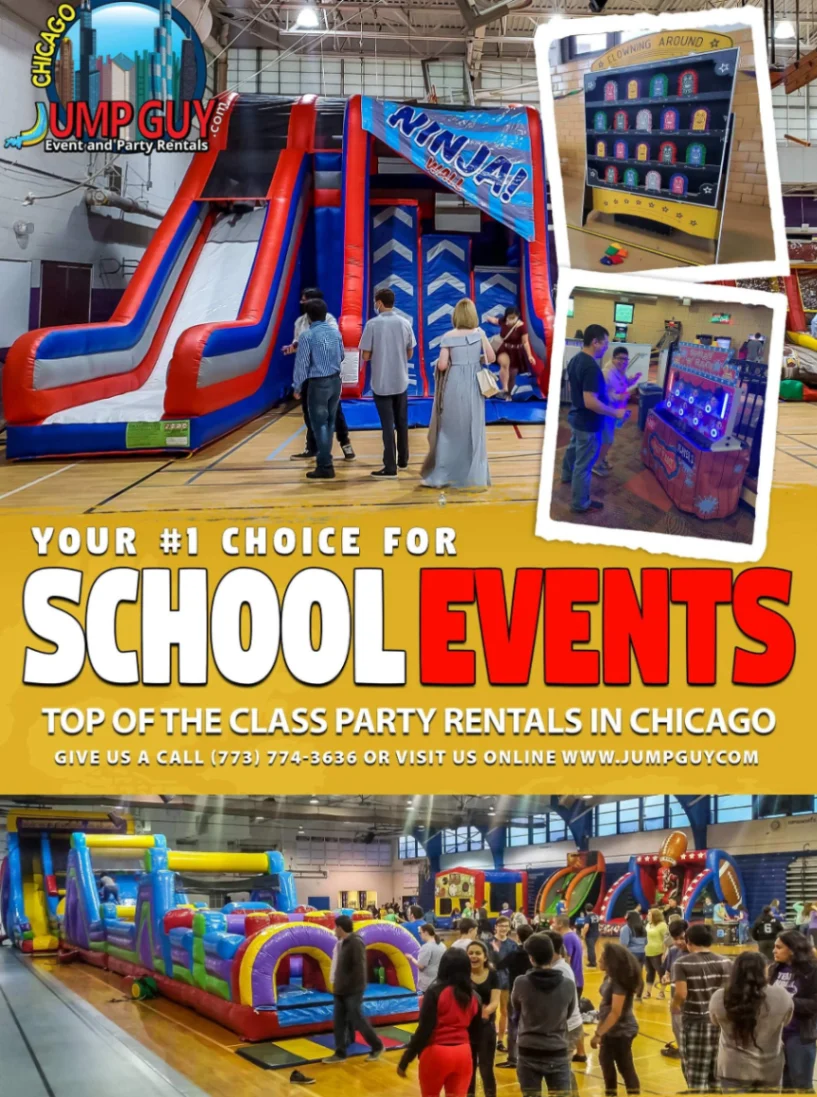 School Events rental for Orland Park IL events in ZIP code 60462