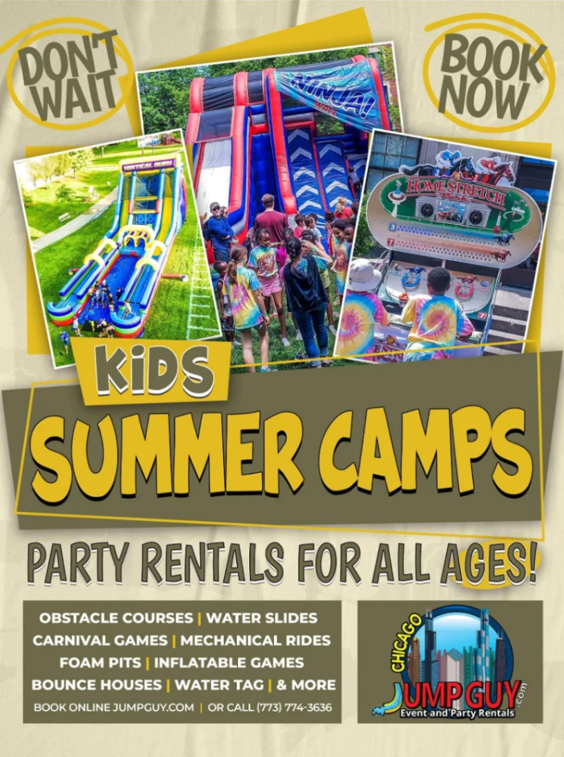 Summer Camps rental for Orland Park IL events in ZIP code 60462